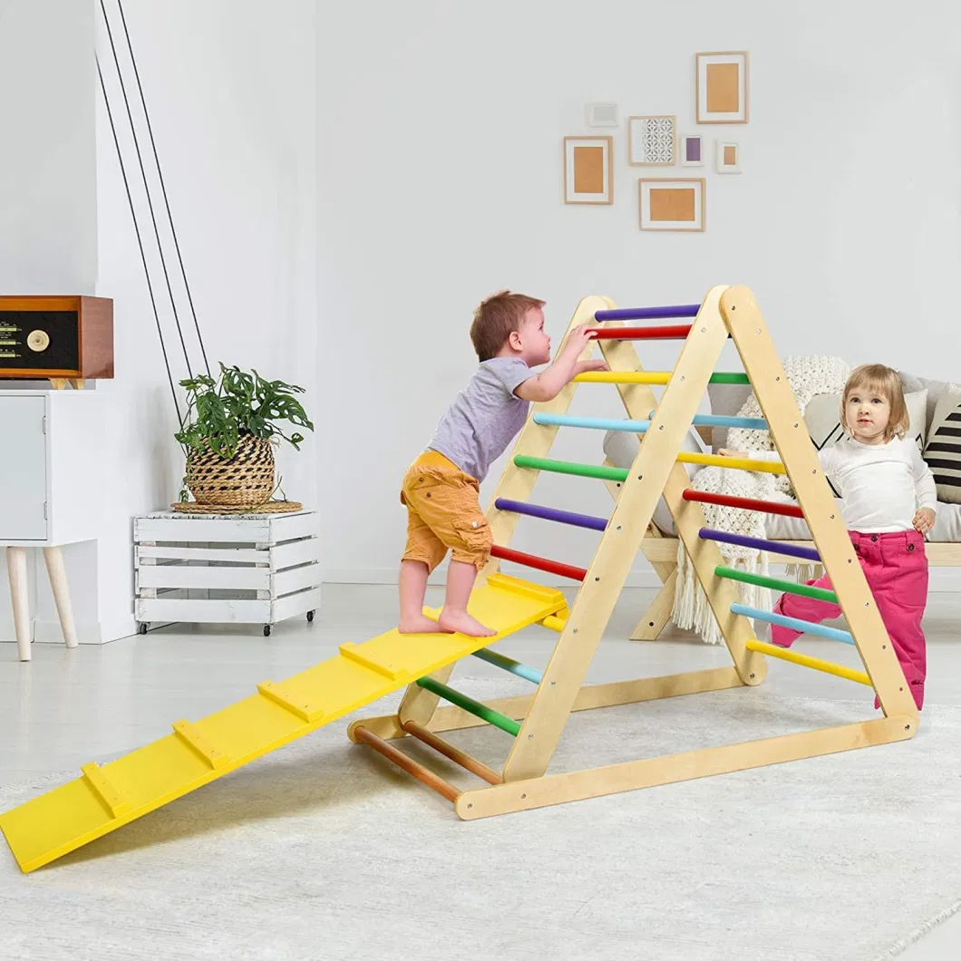 Climbing Frame Home Kids Zone Educational Playground Plywood Kids Wooden Climbing