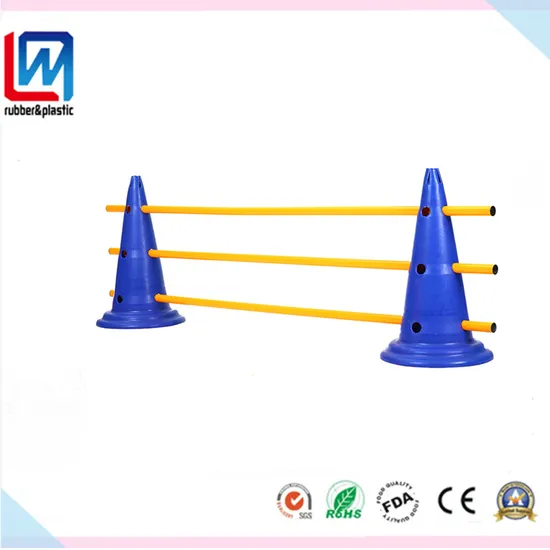 Durable Soft OEM Soccer Football Training Agility Marker Cones for Soccer/ Football/ Kids/ Field Markers 