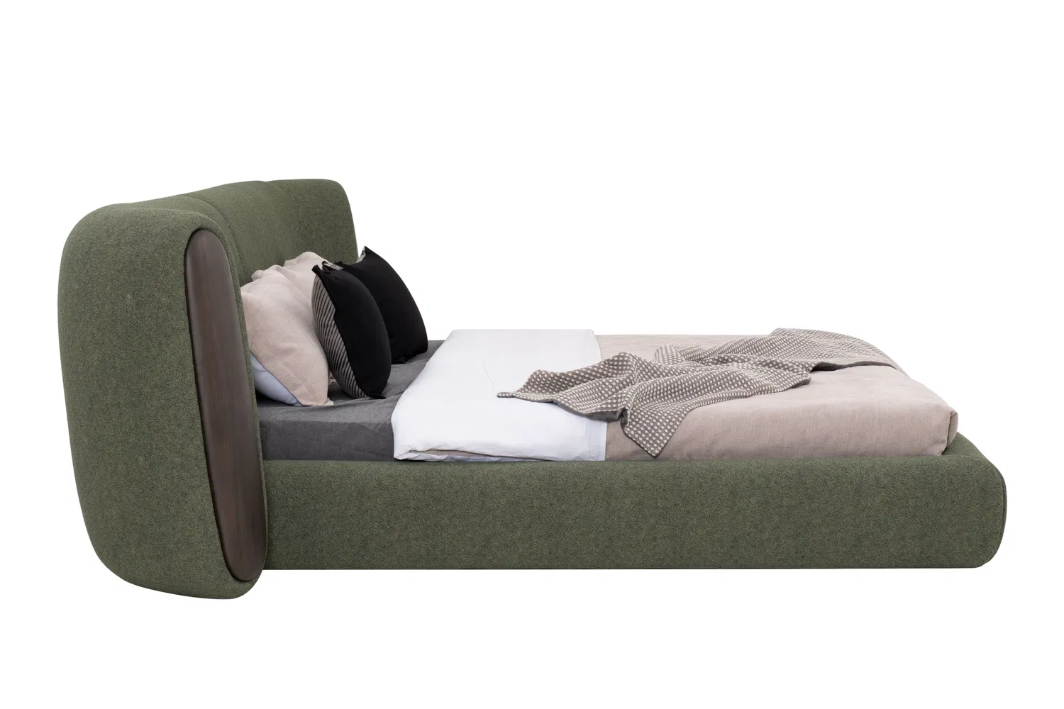 High Quality Luxury Upholstered Furniture Storage Bed