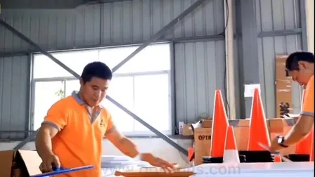 Road Work 700mm PVC Highway Traffic Safety Soft Solid Cone 