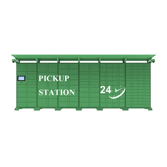 Smart Parcel Delivery Locker for Service Stations and Highway Rest Areas 