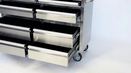 Kinbox Heavy Duty Tool Storage Cabinet with 6 Drawer and Double Door Cabinet 