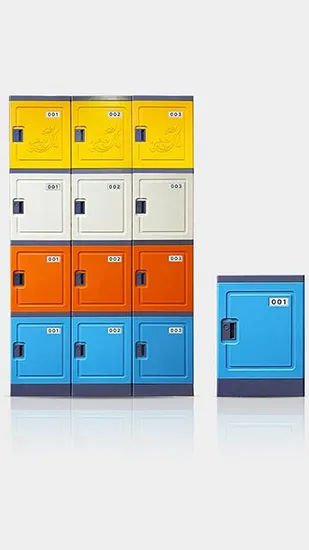 Yi′ange ABS Plastic Locker School Gym Pool Factory Dormitory Corridor Office Hall Outdoor Locker for Locker Room Business Use 