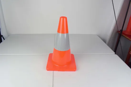 Orange Color Road Parking Safety Product Flexible Soft PVC Traffic Cone 