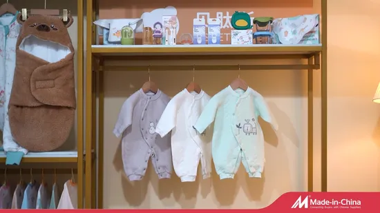 Customized Manufacturer Infant Plain Dyed Baby Sleepers Clothes Toddlers Bamboo Silk & Spandex Bodysuit Pajamas Newborn Romper Baby Products Kids Wear 