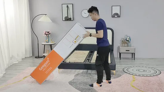 Pocket Spring Bed Mattress King Size with Box Top 